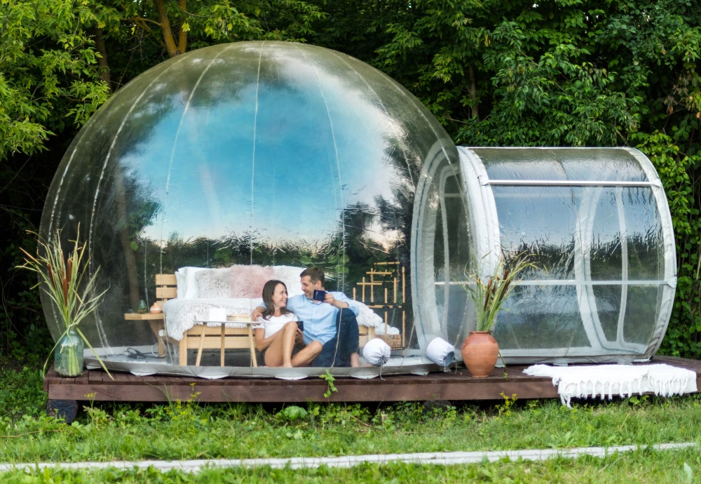 inflatable bubble tent house dome outdoor